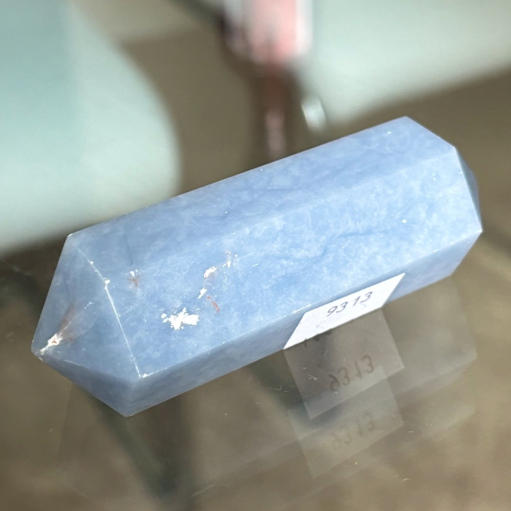 Angelite Double Point Crystal